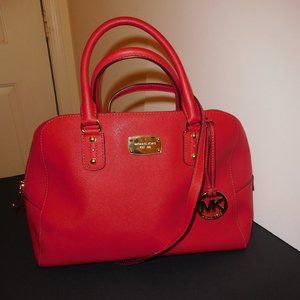 Michael Kors Red Crossbody Handbag--NWOT